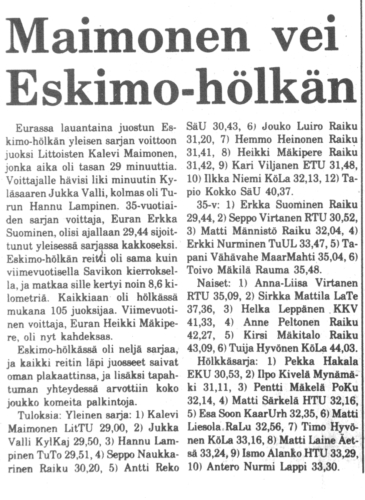 Eskimohölkkä 1980